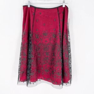 NWT Adrianna Papell Evening Skirt Red- reposhing never worn have the one in mint